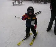 Snow scene at Mt Buller